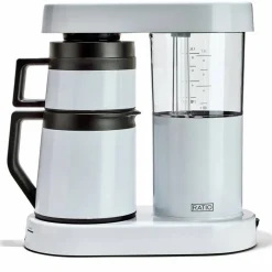 Six kaffebrygger 1,25 liter, hvit