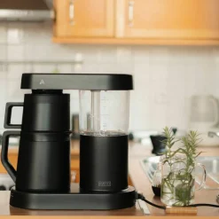 Six kaffebrygger 1,25 liter, matt svart