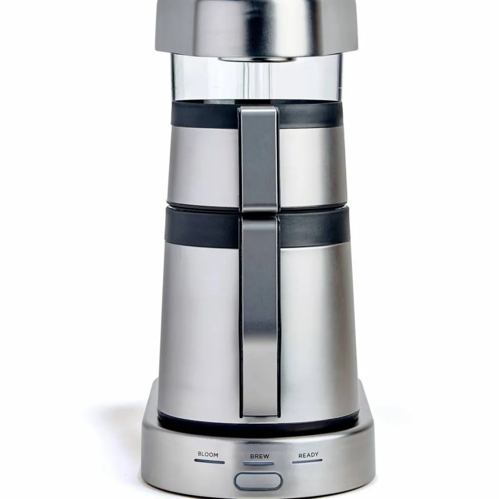Six kaffetrakter 1,25 liter, matt rustfritt stål