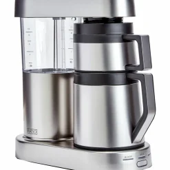 Six kaffetrakter 1,25 liter, matt rustfritt stål