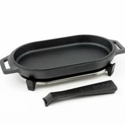 Sizzlerpanne, støpejern
