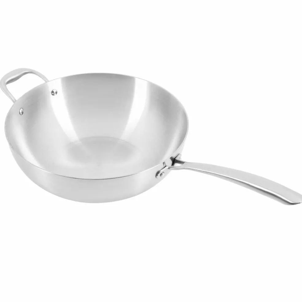 Sizzle Wok 30 cm, rustfritt stål