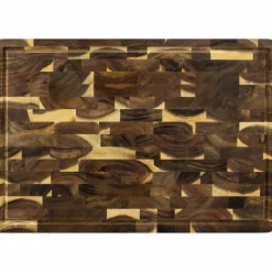 Skjærebrett L 48x32x3,5 cm, akasietre