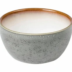 Skål 12 cm grå/kremhvit