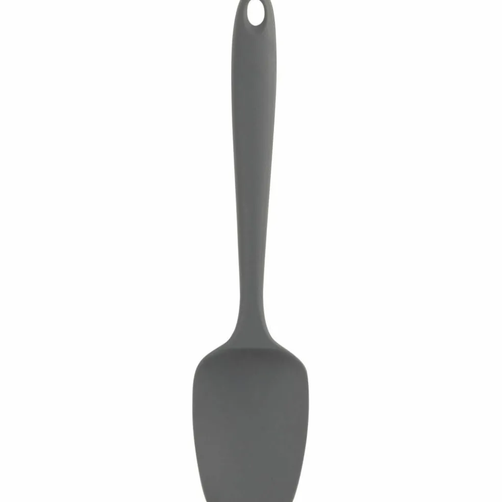 Skålformet slikkepott 20 cm, grå