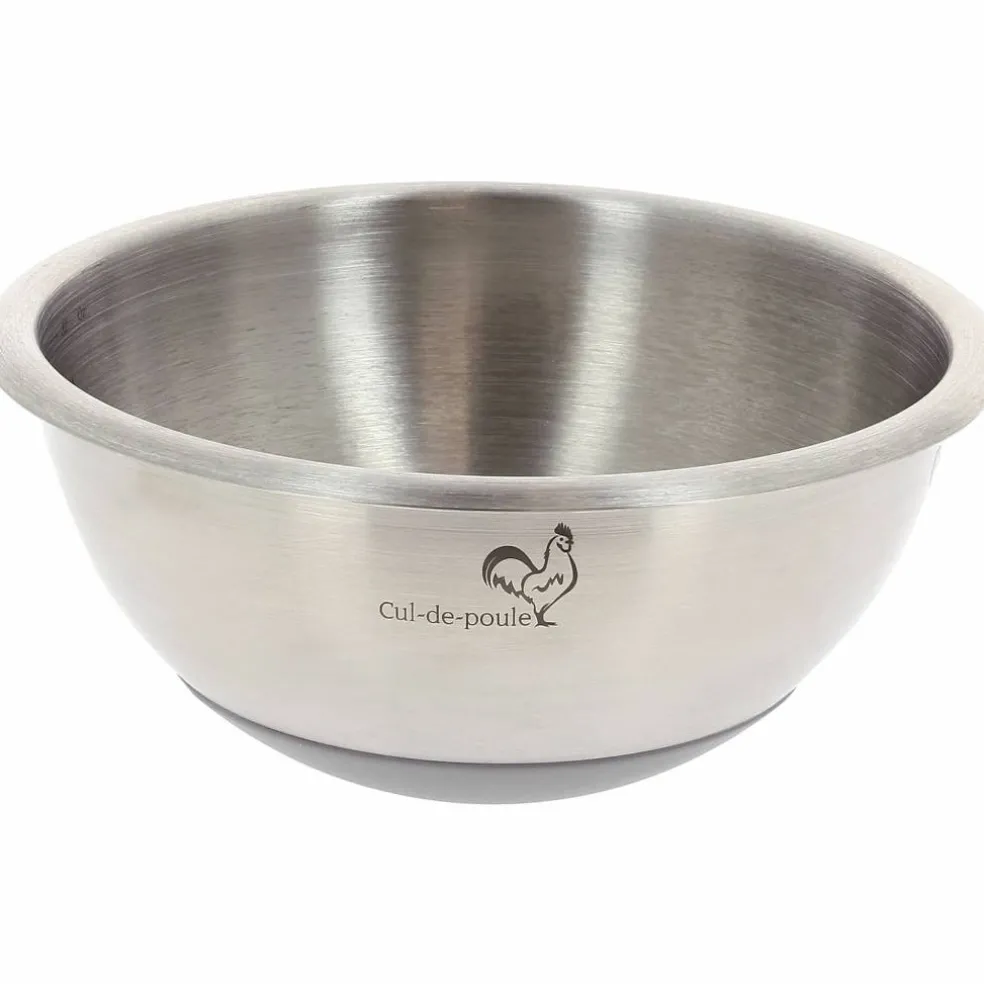 Skål Rustfritt stål/silikon 20 cm/2,1L