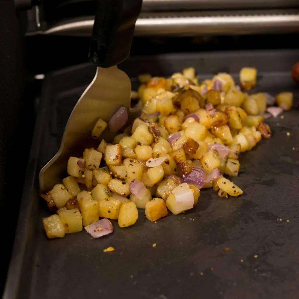 Skrape til stekeplate
