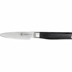 Skrellekniv, 9 cm, svart