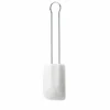 Slikkepott Bred 26 cm Hvit