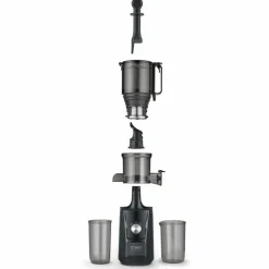 Slow Juicer, matt svart