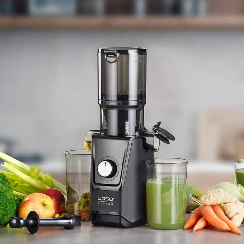 Slow Juicer, matt svart