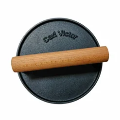Smash Burger grillpresse glatt 17,5 cm