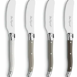 Smørkniver 4-pakning, blandede farger