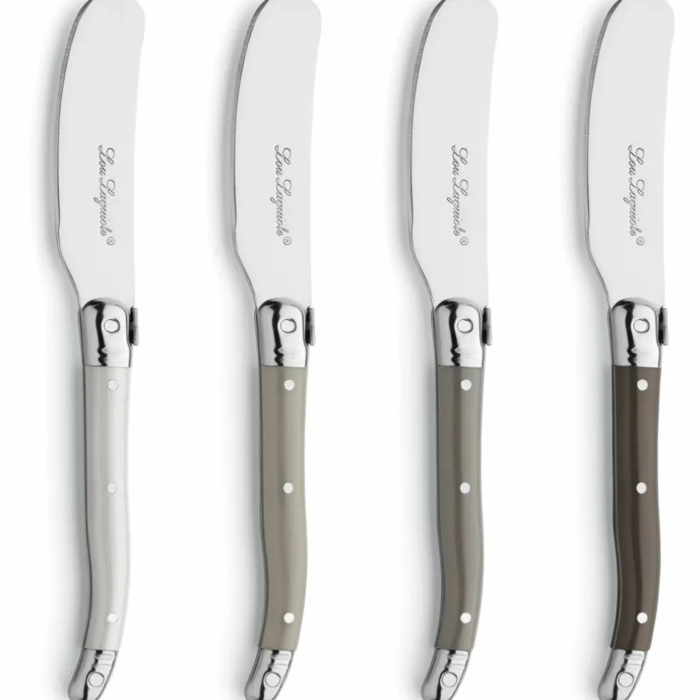 Smørkniver 4-pakning, blandede farger
