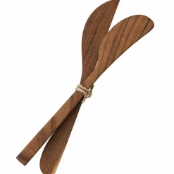Smørkniver, teak