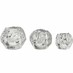 Snøball lyslykt 3 st, klar
