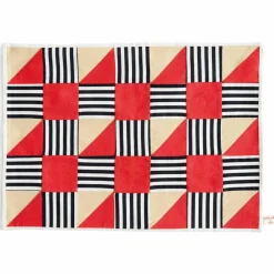 Sobremesa bordbrikke, check blue