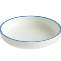 Sobremesa serveringsskål, stor, hvit/blå