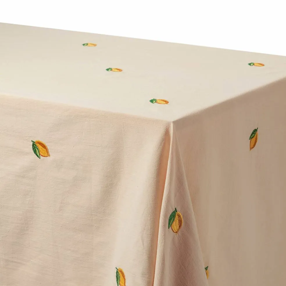 Soda Lemon duk 330×145 cm, beige