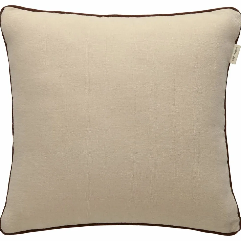 Soft pute 50 x 50 cm, offwhite/svart