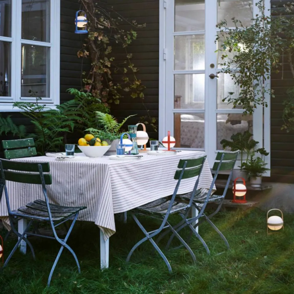 Soft Spot Solar Circular lampe 25 cm, wheat