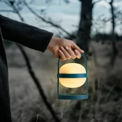 Soft Spot Solar Circular lampe 18,5 cm, grønn
