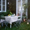 Soft Spot Solar Circular lampe 18,5 cm, wheat