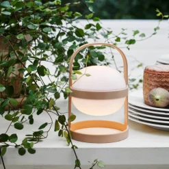 Soft Spot Solar Circular lampe 18,5 cm, wheat