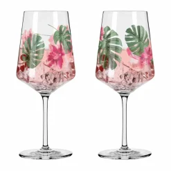 Sommersonett No. 15&16 vinglass, 2 stk