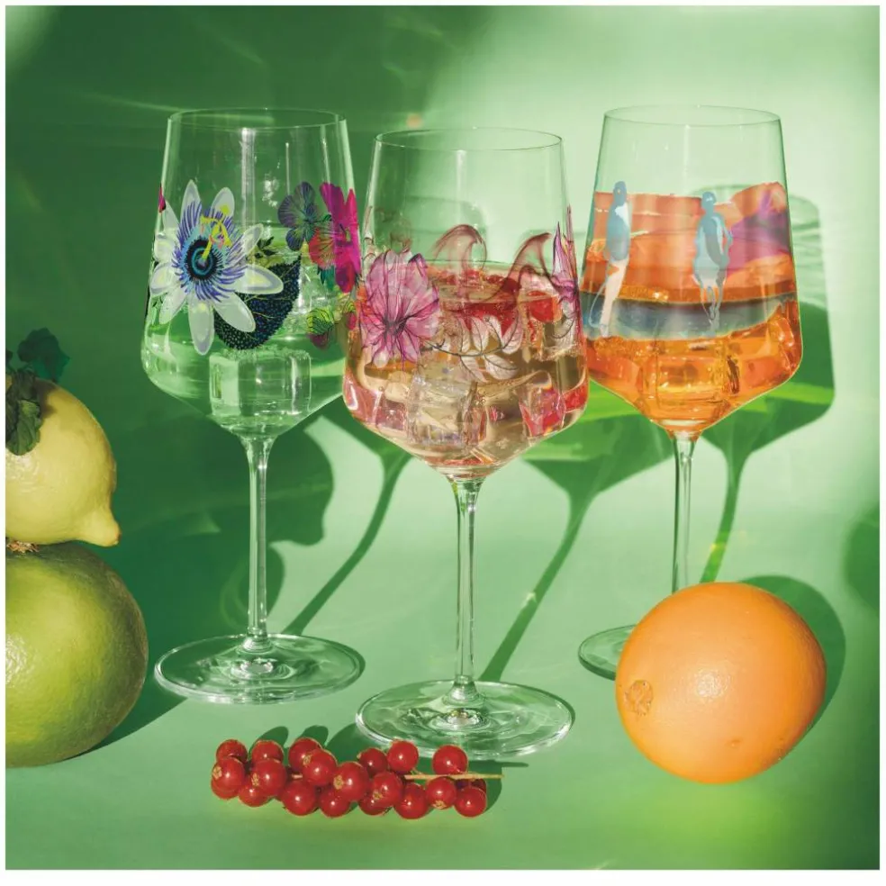 Sommersonett vinglass, 2 stk, #3&4