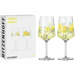 Sommertau Limoncello vinglass, 2 stk