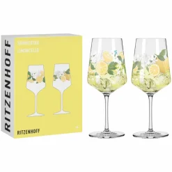 Sommertau Limoncello 2025 vinglass, 2-pakning