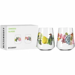 Sommertau No 1 & 2 vattedrikkglass, 2-pakning