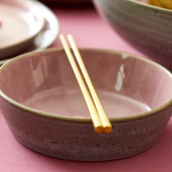 Soppskål 18 cm grå/rosa