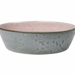 Soppskål 18 cm grå/rosa