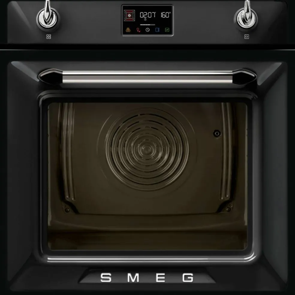 SOP6902S2P innbygget ovn, 68 liter, creme