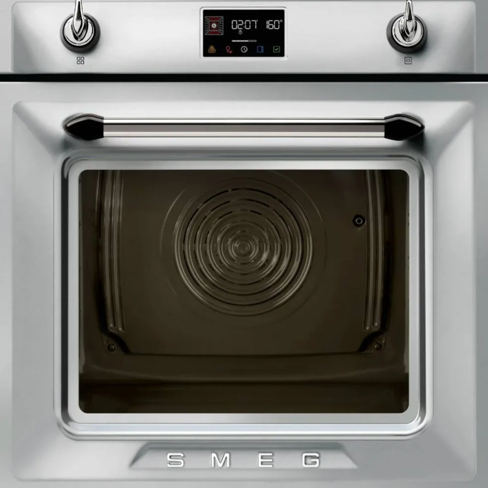 SOP6902S2P innbygget ovn, 68 liter, creme