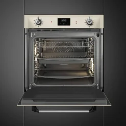 SOP6900T innbygget ovn, 68 liter, creme