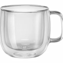 Sorrento Cappuccinoglass med håndtak, 2- pakning, 450 ml