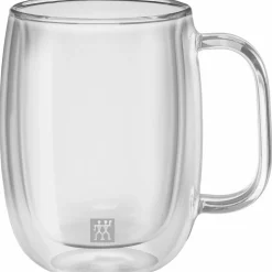 Sorrento Kaffeglass med håndtak, 2- pakning, 355 ml