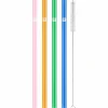 Sorrento, sugerør i glass 23 cm, 4 farger, rett