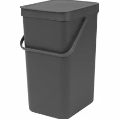 Sort & Go avfallsbøtte 40 liter, mørkegrå