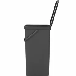 Sort & Go avfallsbøtte 3 liter, mørkegrå