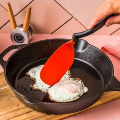 Spatel/stekespade, svart/blå