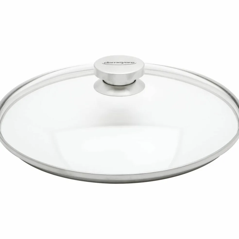 Specialties Lokk 32 cm Glass med Stålknopp