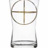 Sphere vase, medium, rustfritt stål, gullbelagt