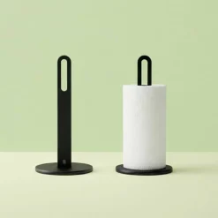SPIN-IT kjøkkenrullholder, svart