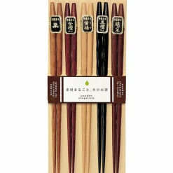 Spisepinner Caved Wood 5 Par