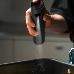 Sprayflaske til olje, grå