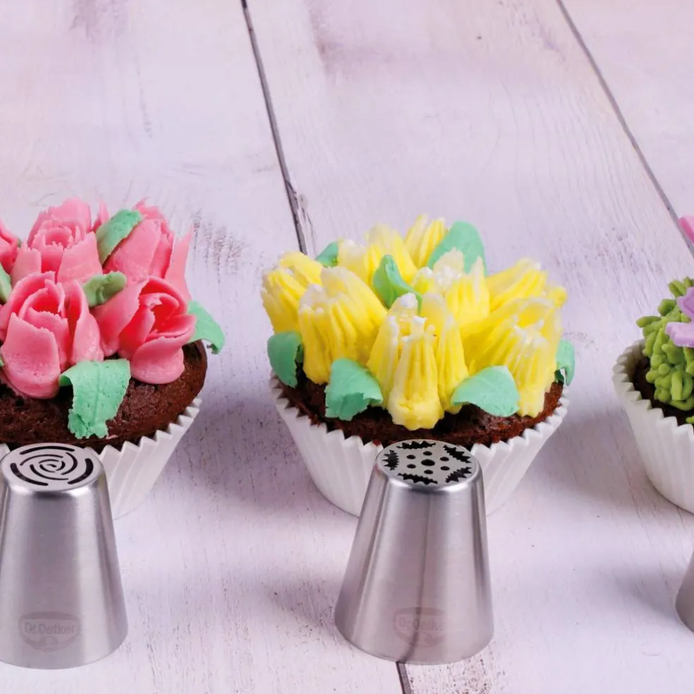 Sprøyteposetipp Tulipan inkl. 4 sprøyteposer
